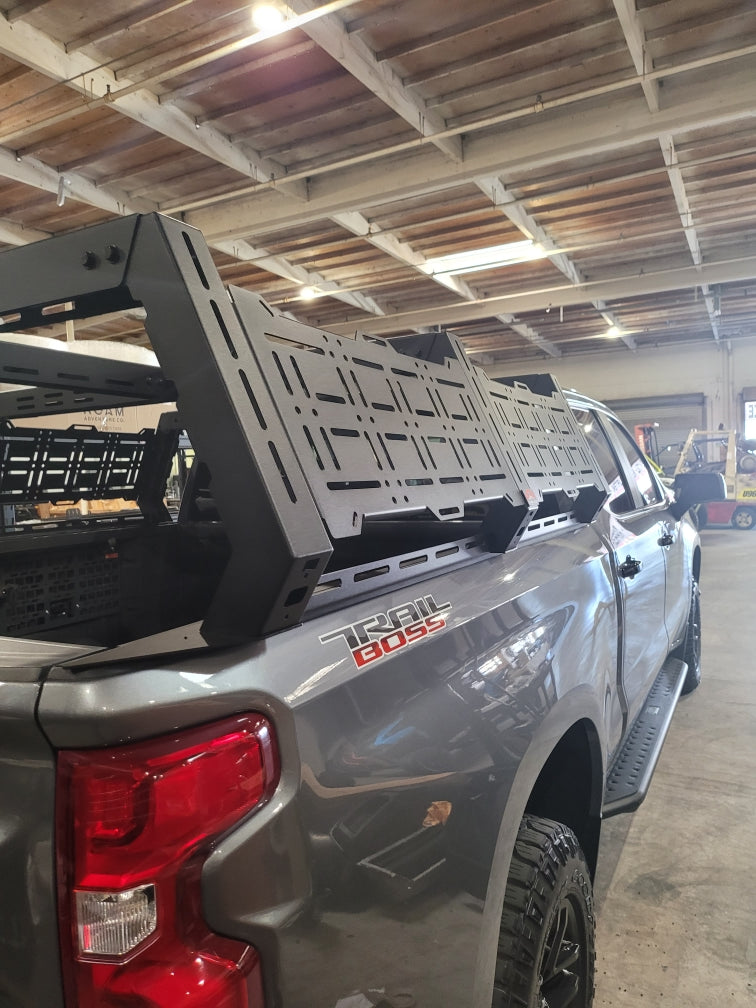 Chevy Silverado Bed Rack Short Bed Tonneau Cover Version