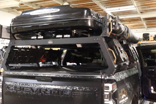 GMC Sierra Tonneau Cover/Bed Rack Combo Roll n Lock