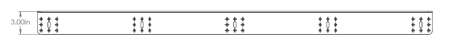 Extended Strap Down Bracket (SET OF 2)